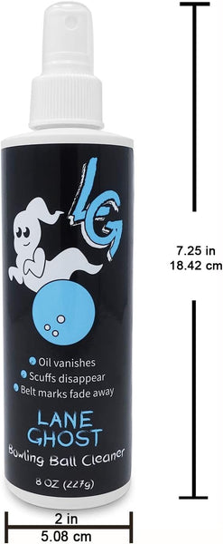 Bowling Ball Cleaner Spray - USBC Approved - Oil Scuff and Belt Mark Cleaner - Restores Tack and Prolongs Lifespan of Ball