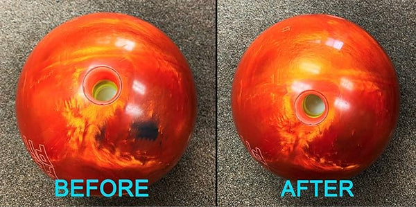 Bowling Ball Cleaner Spray - USBC Approved - Oil Scuff and Belt Mark Cleaner - Restores Tack and Prolongs Lifespan of Ball