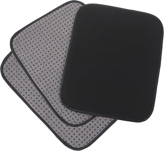 (3-Pack Microfiber Bowling Ball Towel - 10 Inches x 8 Inches Premium Quality Bowling Ball Shammy Pad with Easy-Grip Dots - Clean Bowling Ball from Dirt and Oil to Improve Grip and Precision