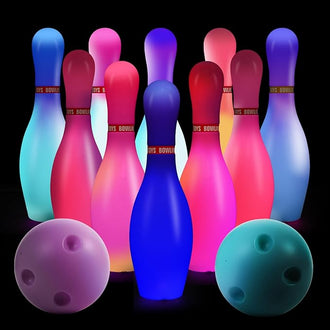 Bowling Set for Kids and Adults Christmas Birthday Party Games Kids Education Motor Skills Toys Perfect Outdoor Toys