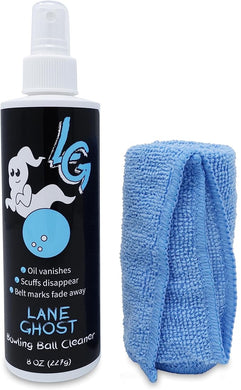Bowling Ball Cleaner Spray - USBC Approved - Oil Scuff and Belt Mark Cleaner - Restores Tack and Prolongs Lifespan of Ball